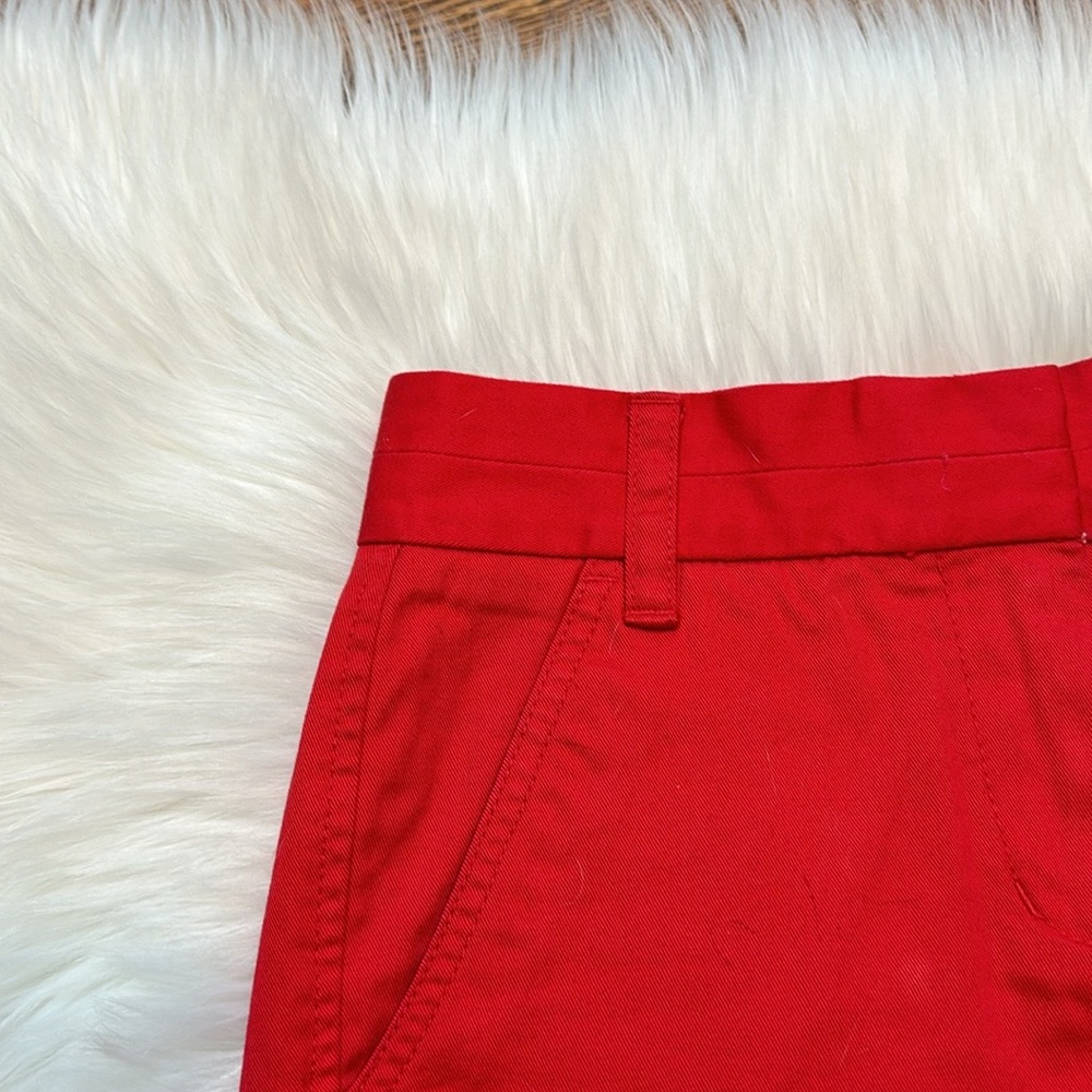 J. Crew 3" Chino Shorts in Red - Picture 3 of 4